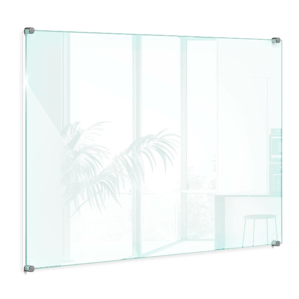 Transparent kitchen splashback 80x60 cm