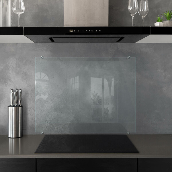 Transparent kitchen splashback 80x60 cm