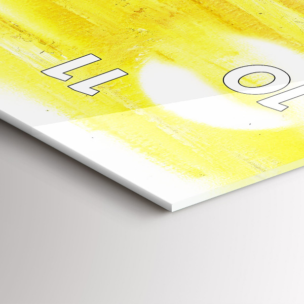 Modern vertical wall clock Venice Rialto Bridge