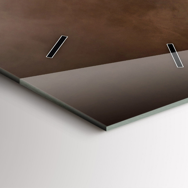 Modern vertical wall clock Coffee beans