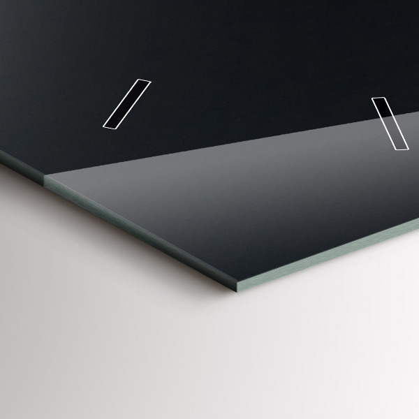 Modern vertical wall clock Coffee beans