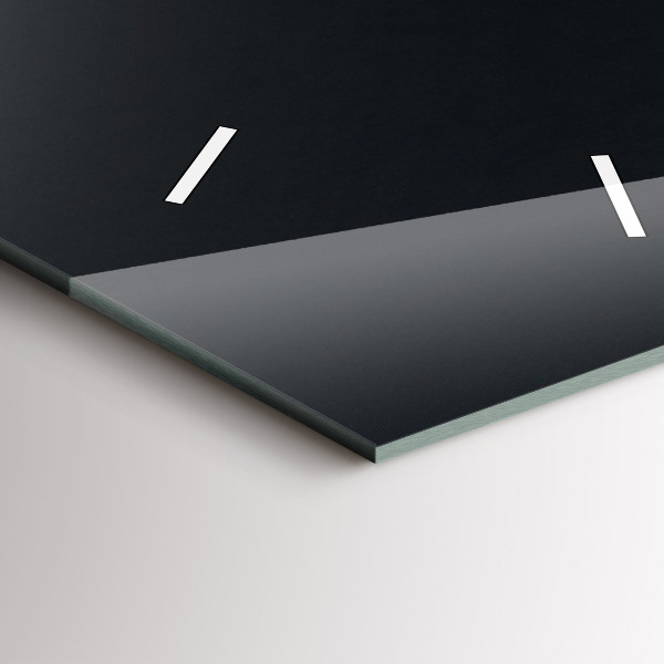 Modern vertical wall clock Coffee beans