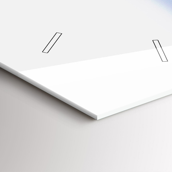 Modern vertical wall clock Underwater view