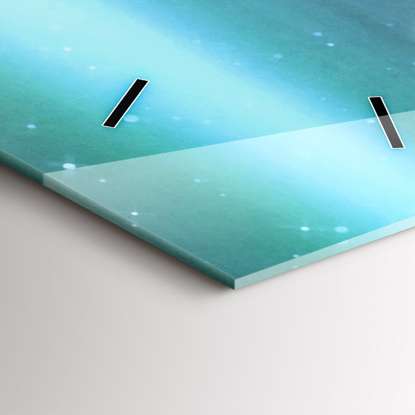 Modern vertical wall clock Abstraction