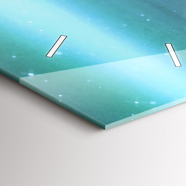 Modern vertical wall clock Abstraction
