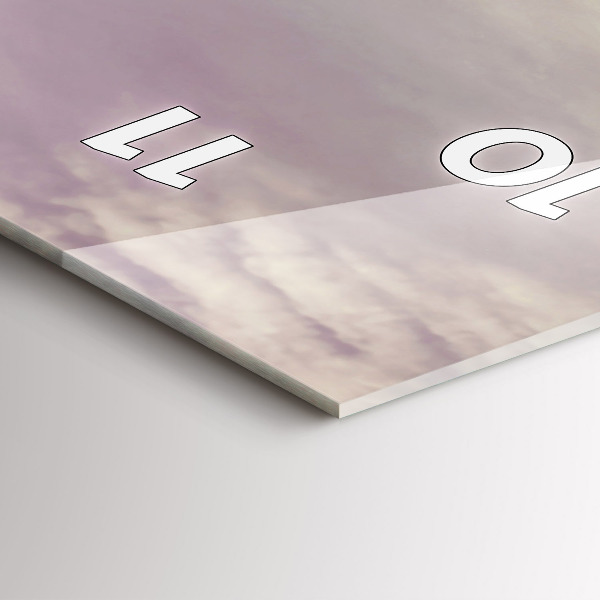 Modern vertical wall clock Vintage car