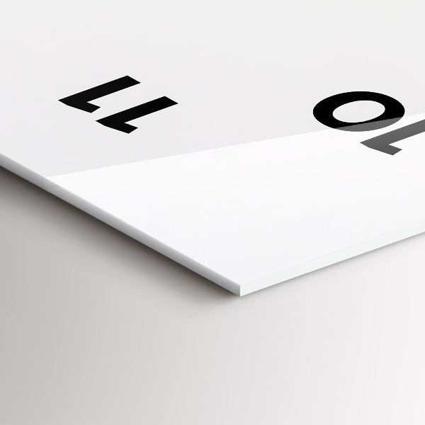 Modern vertical wall clock Sports racing car