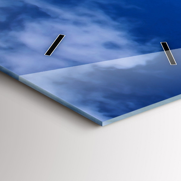 Modern vertical wall clock Lighthouse