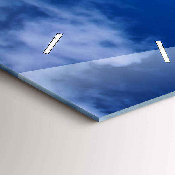 Modern vertical wall clock Lighthouse