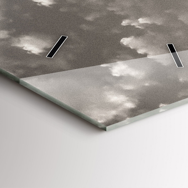 Modern vertical wall clock London England Big Ben