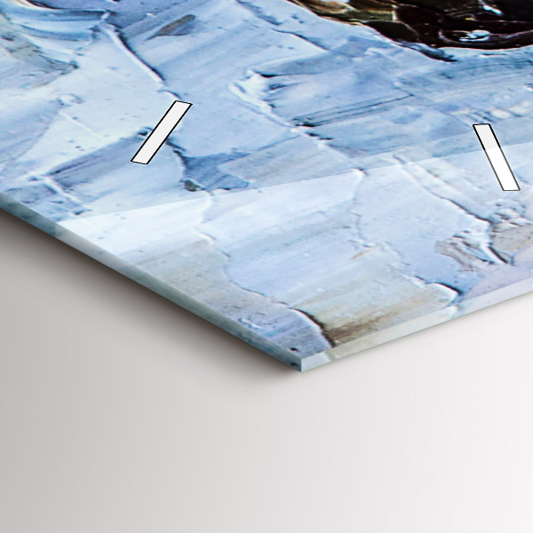 Modern vertical wall clock Young ballerinas