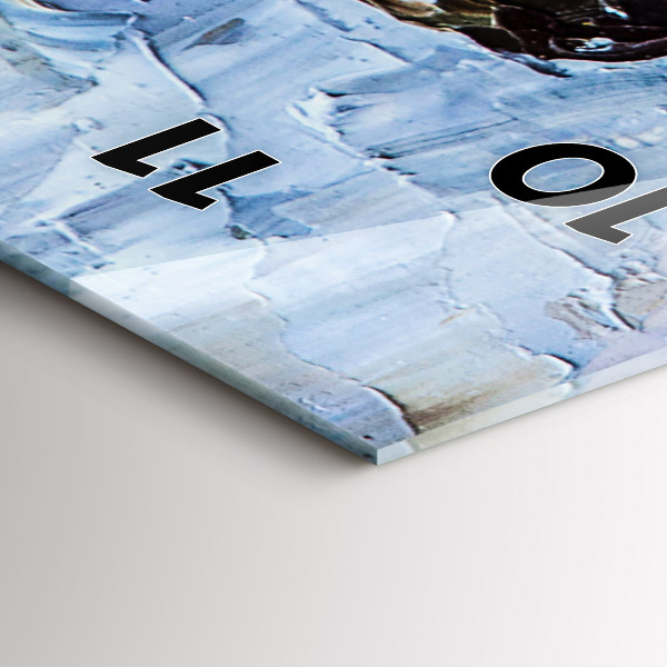 Modern vertical wall clock Young ballerinas