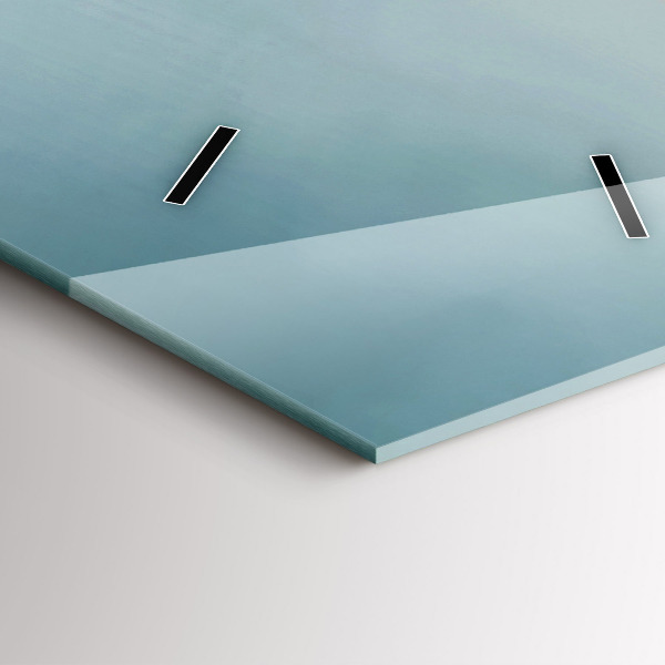 Modern vertical wall clock Surreal Flamingo