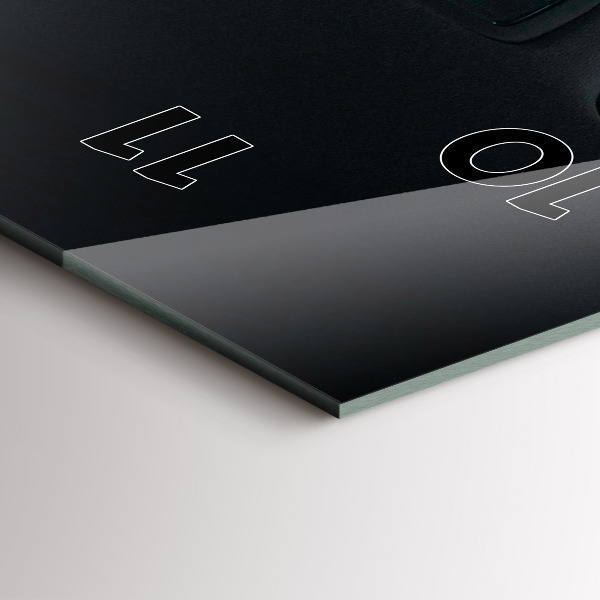 Modern vertical wall clock Car in Tokyo