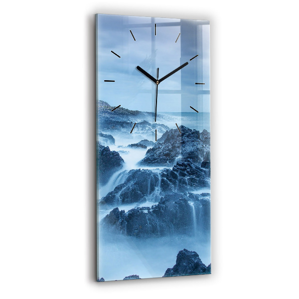 Modern vertical wall clock Lighthouse