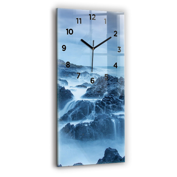 Modern vertical wall clock Lighthouse