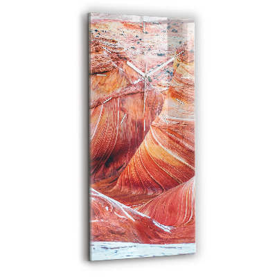 Modern vertical wall clock The Picturesque Grand Canyon