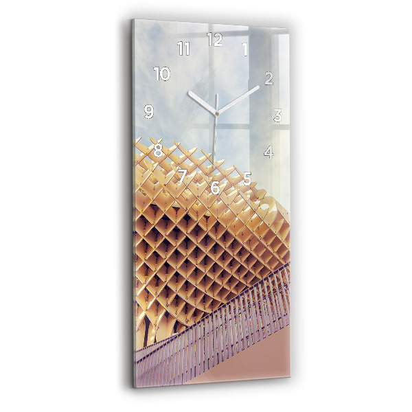 Modern vertical wall clock Viewpoint in Seville