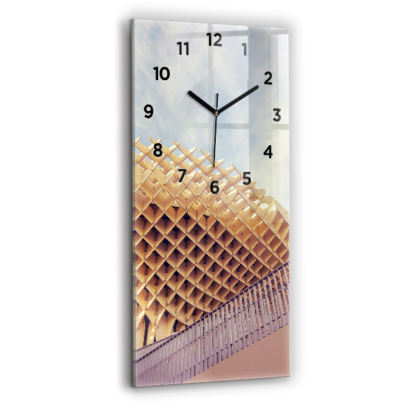 Modern vertical wall clock Viewpoint in Seville