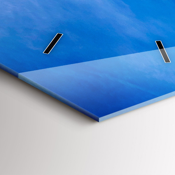 Modern vertical wall clock Phuket in Thailand