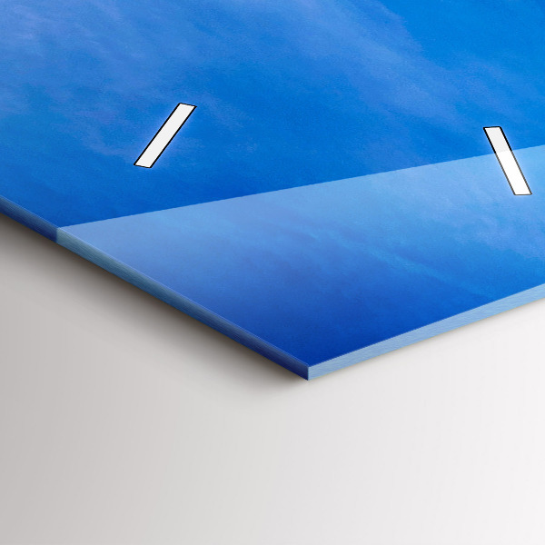 Modern vertical wall clock Phuket in Thailand