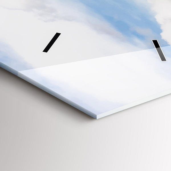 Modern vertical wall clock Island in Thailand