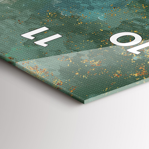 Modern vertical wall clock Decorative pattern