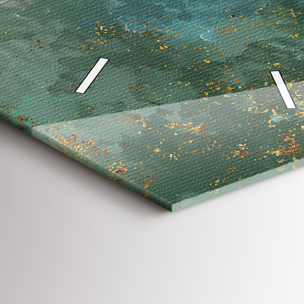 Modern vertical wall clock Decorative pattern