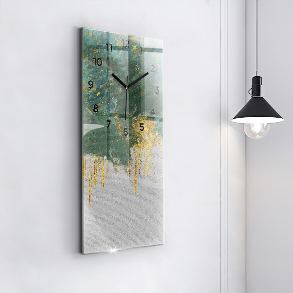 Modern vertical wall clock Decorative pattern