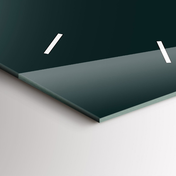 Modern vertical wall clock Football pitch