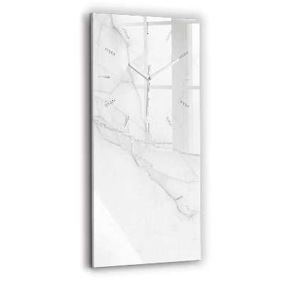 Modern vertical wall clock Decorative marble