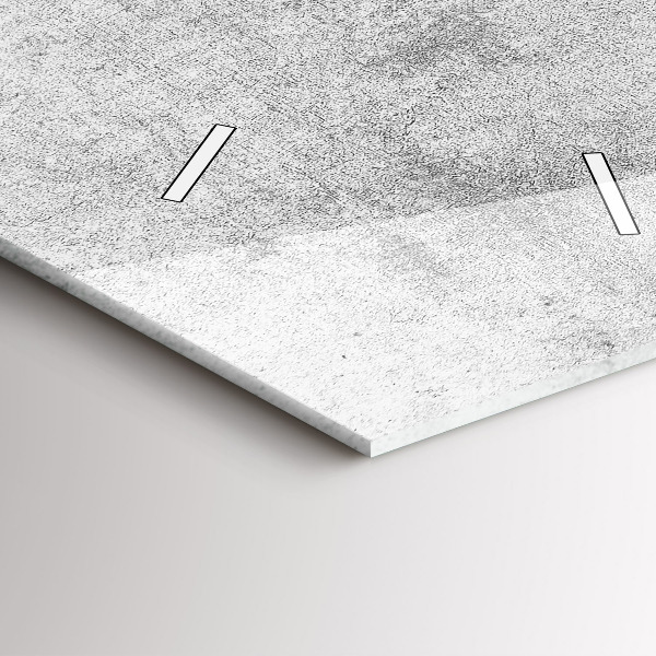 Modern vertical wall clock Concrete wall