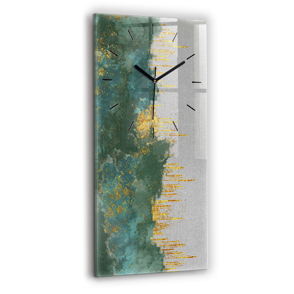 Modern vertical wall clock Decorative pattern