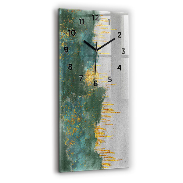 Modern vertical wall clock Decorative pattern