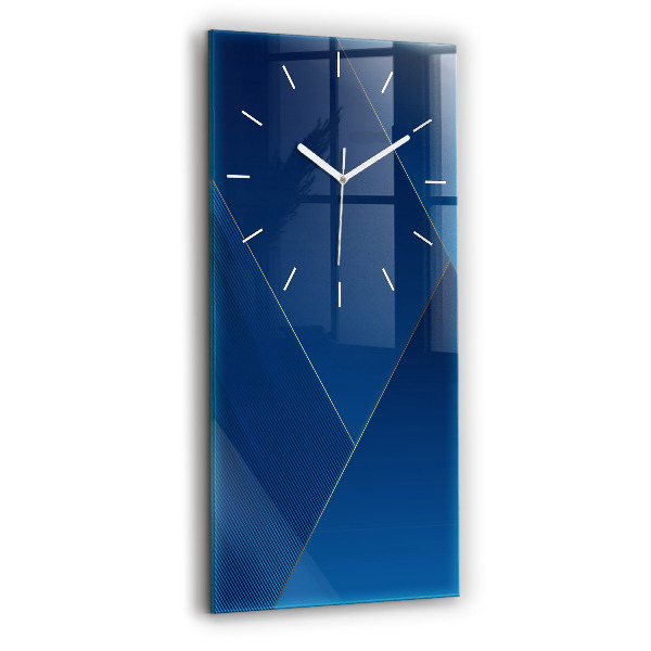 Modern vertical wall clock Decorative abstraction