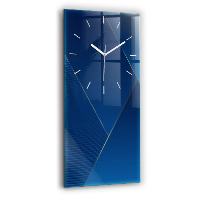 Modern vertical wall clock Decorative abstraction