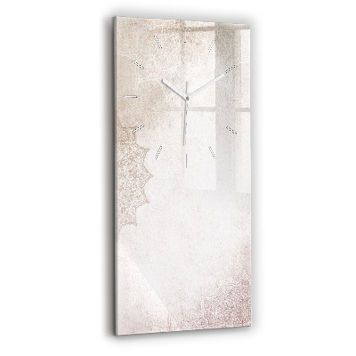 Modern vertical wall clock Decorative pattern