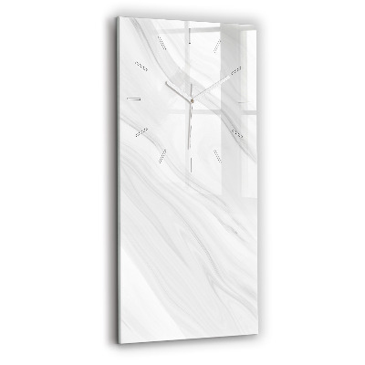 Modern vertical wall clock Decorative marble