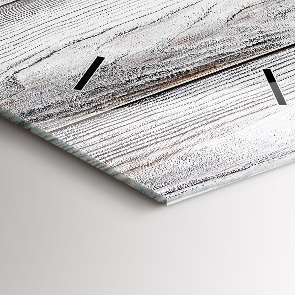 Modern vertical wall clock Painted boards
