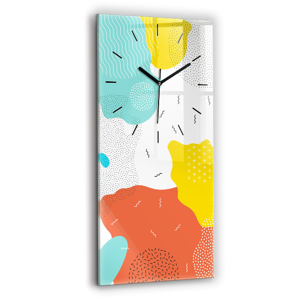 Modern vertical wall clock POP Abstraction