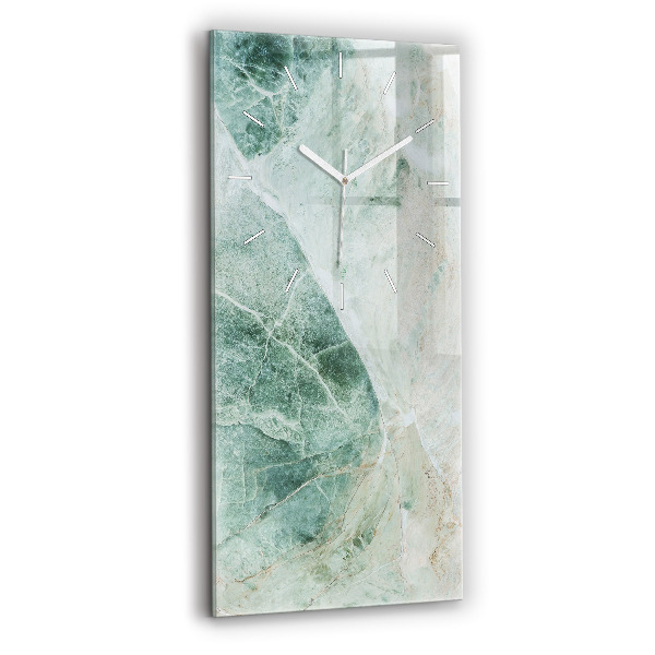 Modern vertical wall clock Marble Stone Texture
