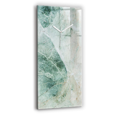 Modern vertical wall clock Marble Stone Texture