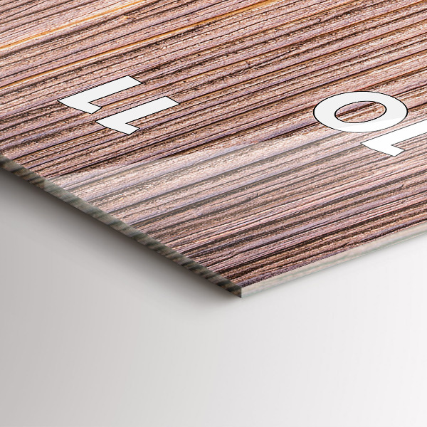 Modern vertical wall clock Peppers