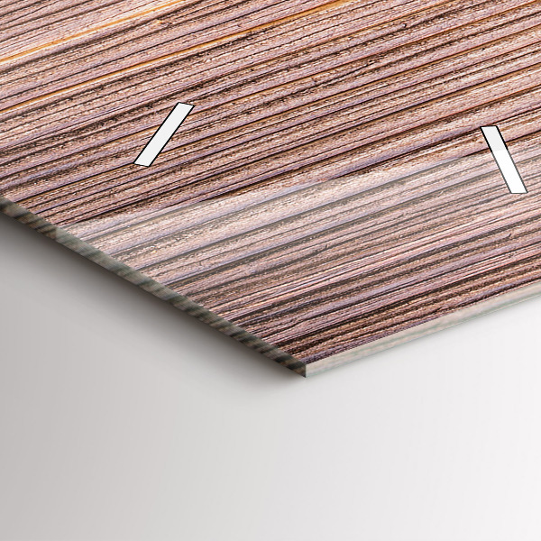 Modern vertical wall clock Peppers