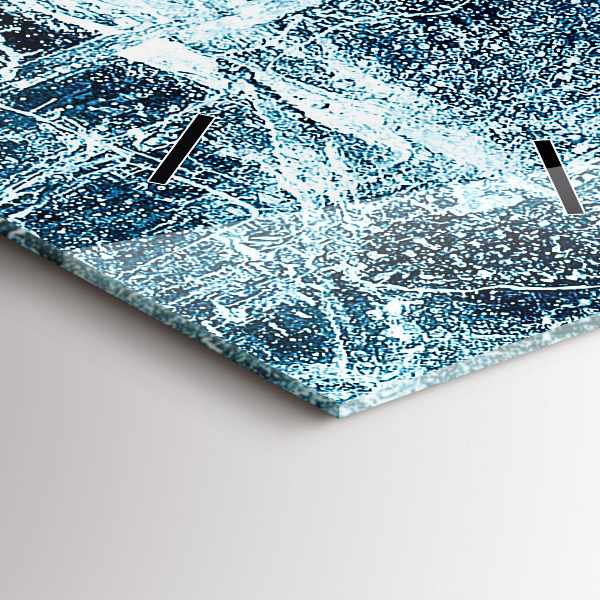 Modern vertical wall clock Frozen wall
