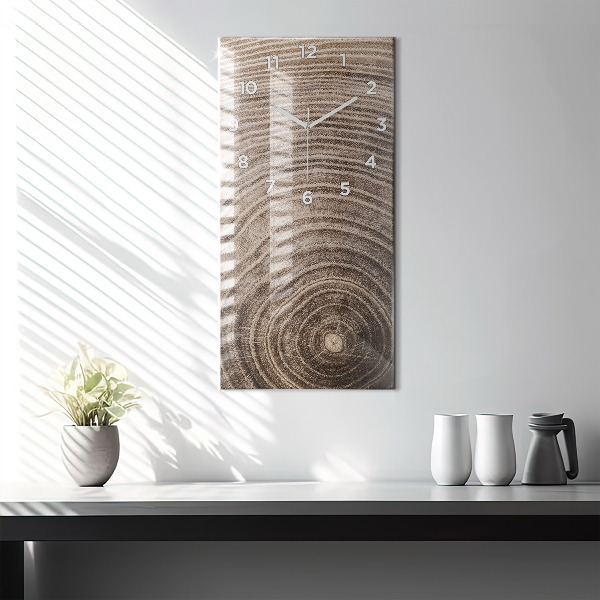 Modern vertical wall clock Trunk