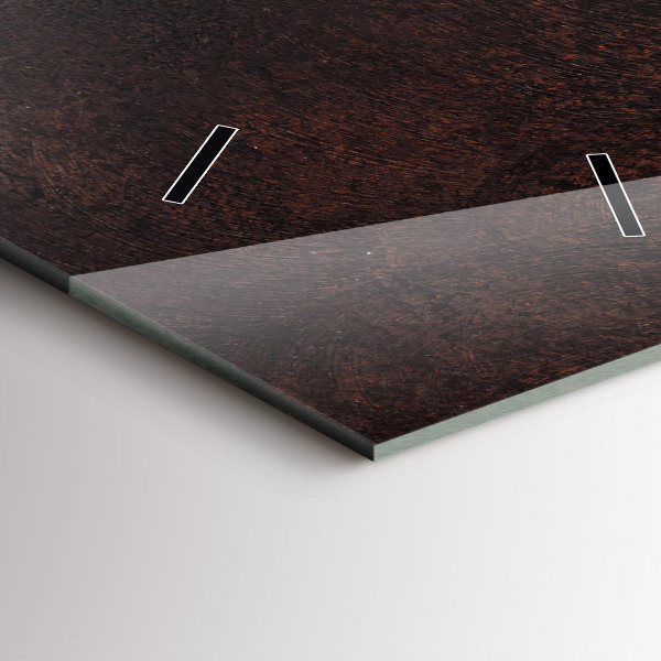 Modern vertical wall clock A cup of coffee