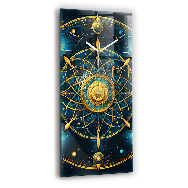 Modern vertical wall clock Horoscope clock