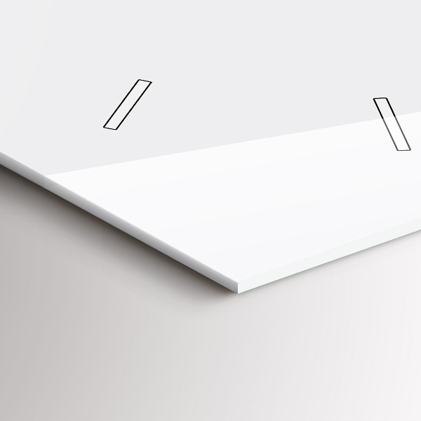 Modern vertical wall clock Silhouette of a panther