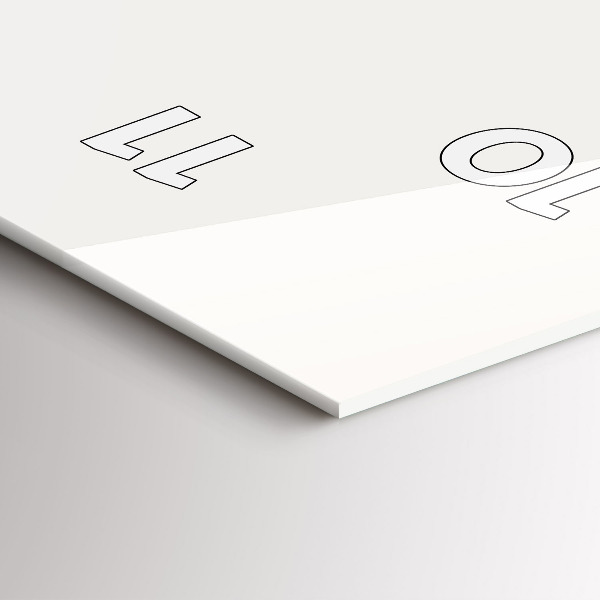 Modern vertical wall clock Jazz in New York